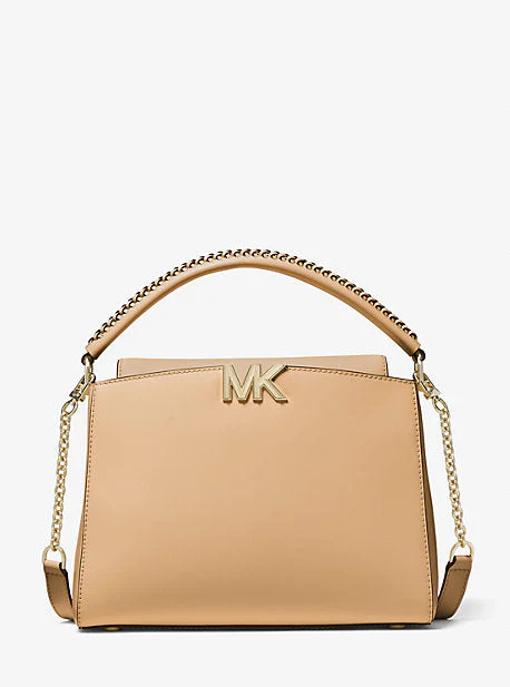 Karlie Medium Leather Satchel - Image 9