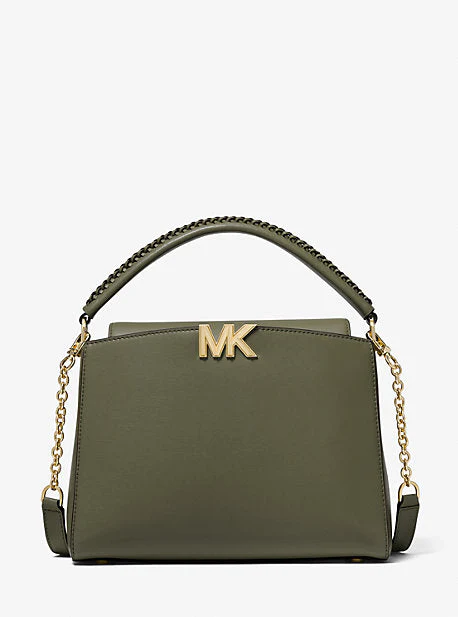 Karlie Medium Leather Satchel - Image 18