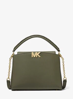 Karlie Medium Leather Satchel - Image 19