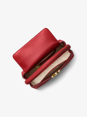 Karlie Medium Leather Satchel - Image 24