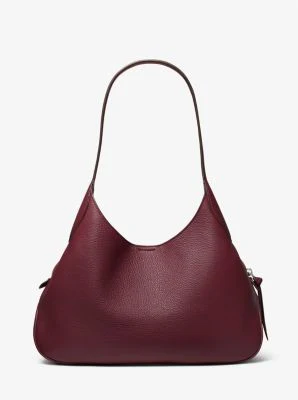 Kelsey Large Pebbled Leather Shoulder Bag - Image 5
