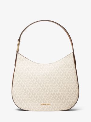 Kensington Large Signature Logo Hobo Shoulder Bag - Image 7