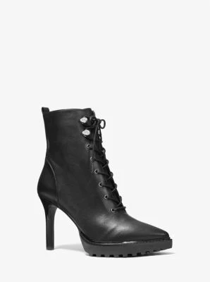 Kyle Leather Lace-Up Boot - Image 6