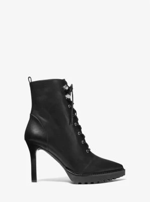 Kyle Leather Lace-Up Boot - Image 7