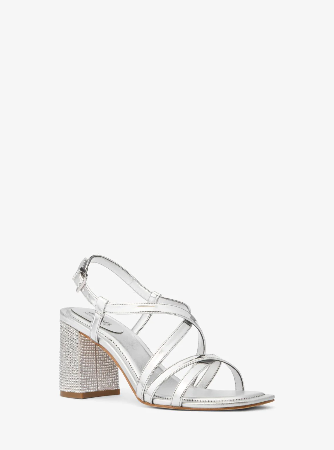 Lana Crystal-Embellished Metallic Sandal - Image 5