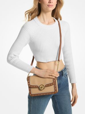 Leida Medium Studded Shoulder Bag - Image 12