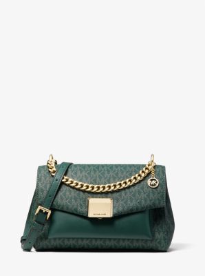 Lita Medium Two-Tone Logo Crossbody Bag - Image 2