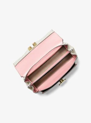 Lita Medium Two-Tone Logo Crossbody Bag - Image 23