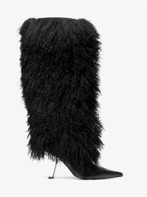 Luna Shearling and Leather Boot - Image 3