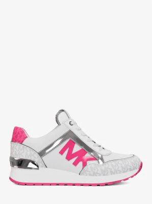 Maddy Two-Tone Logo Trainer - Image 13