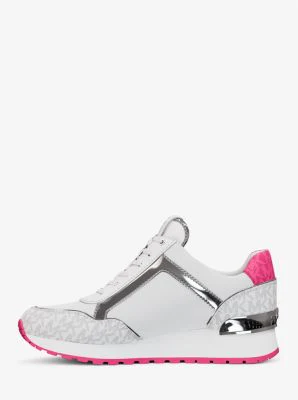 Maddy Two-Tone Logo Trainer - Image 14
