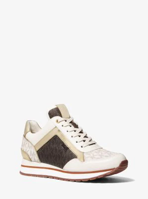 Maddy Two-Tone Logo Trainer - Image 2