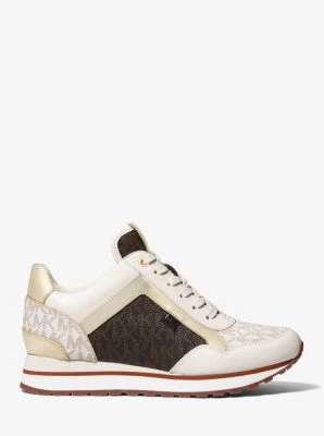 Maddy Two-Tone Logo Trainer - Image 3