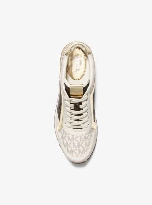 Maddy Two-Tone Logo Trainer - Image 5