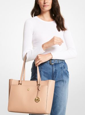 Maisie Large Pebbled Leather 3-in-1 Tote Bag - Image 32