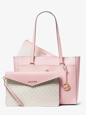 Maisie Large Pebbled Leather 3-in-1 Tote Bag - Image 8