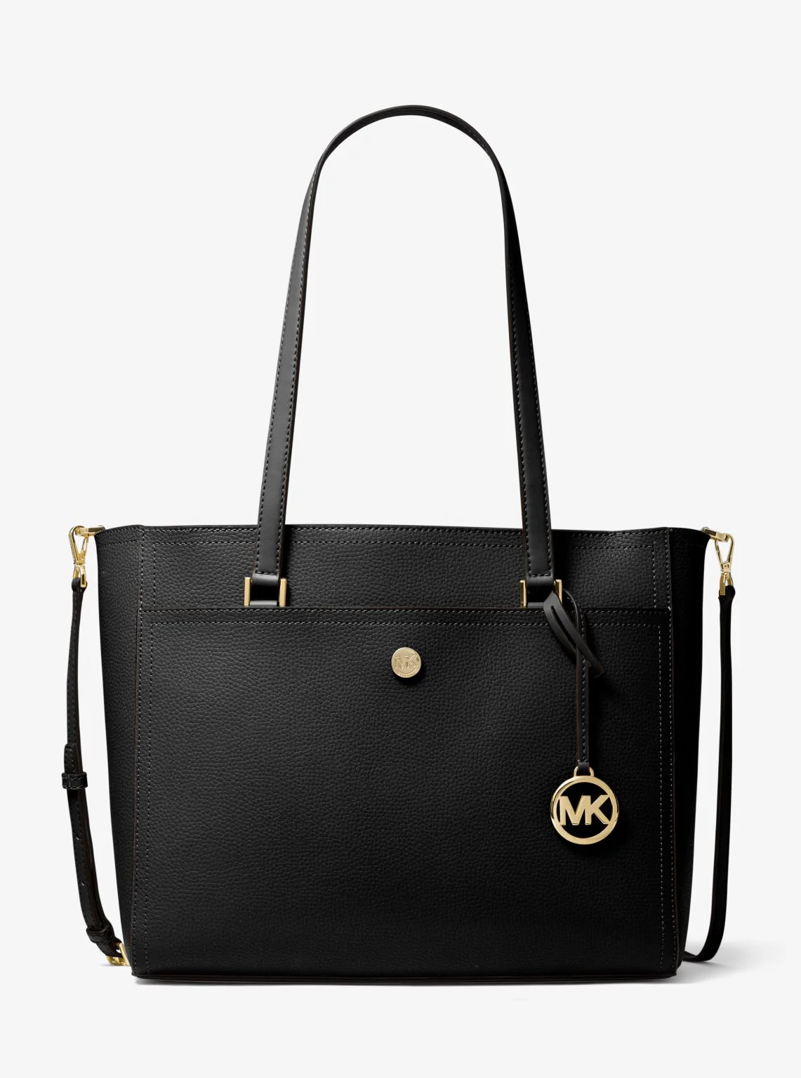 Maisie Large Pebbled Leather 3-in-1 Tote Bag - Image 96