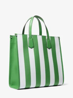 Maple Large Striped Tote Bag - Image 4