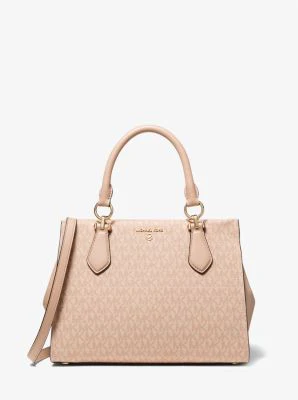 Marilyn Medium Logo Satchel - Image 12