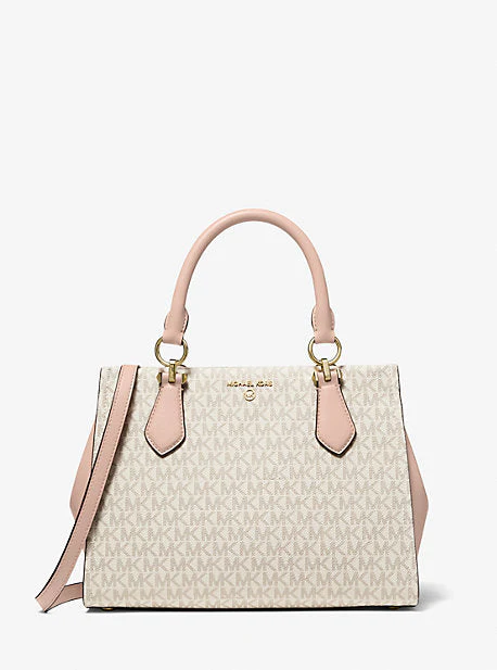 Marilyn Medium Logo Satchel - Image 19