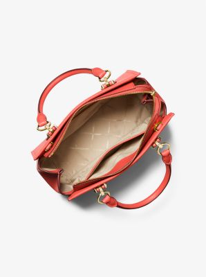 Marilyn Medium Saffiano Leather Satchel - Image 38