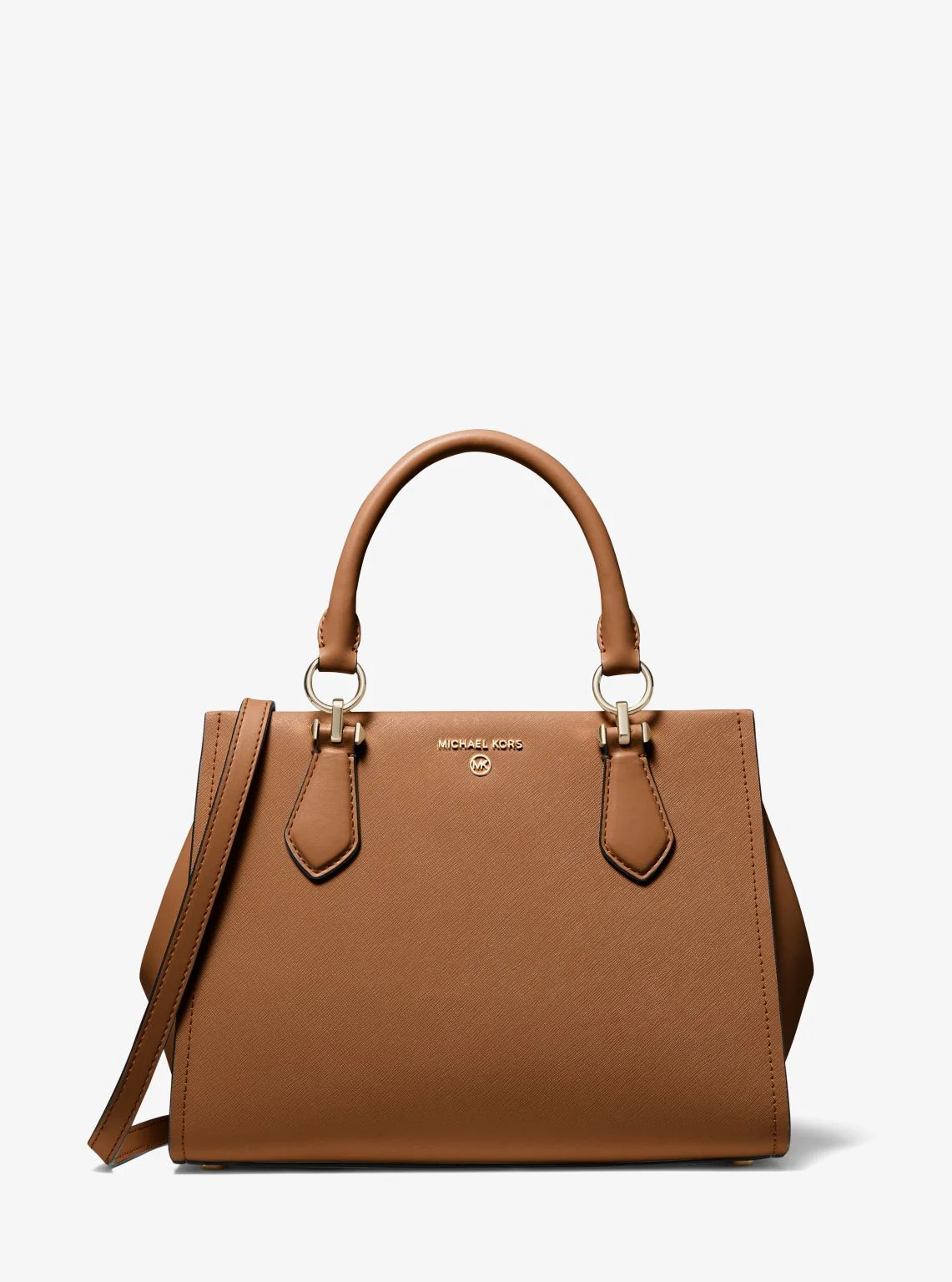 Marilyn Medium Saffiano Leather Satchel - Image 7