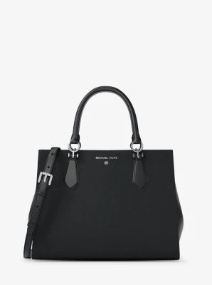 Marilyn Medium Saffiano Leather Satchel - Image 15