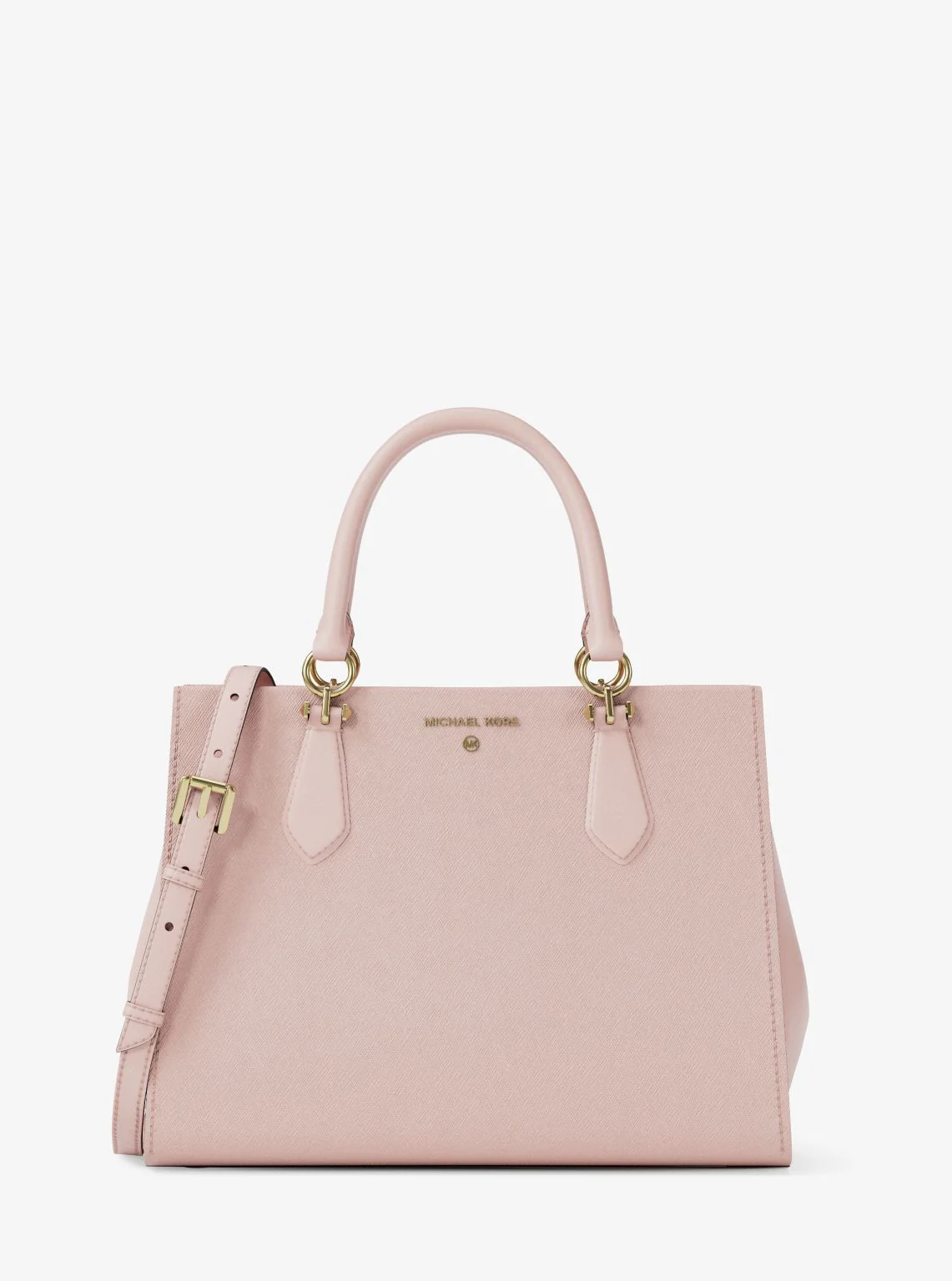 Marilyn Medium Saffiano Leather Satchel - Image 19