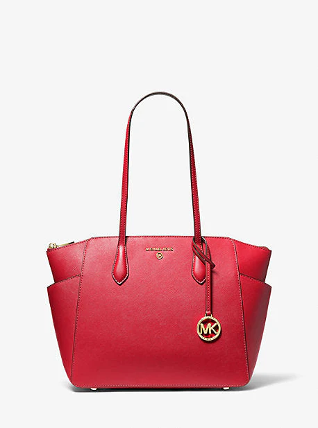 Marilyn Medium Saffiano Leather Tote Bag - Image 25