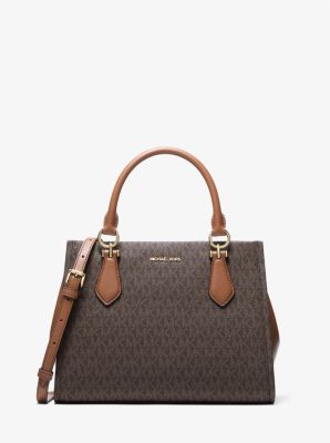 Marilyn Medium Signature Logo Convertible Satchel - Image 5