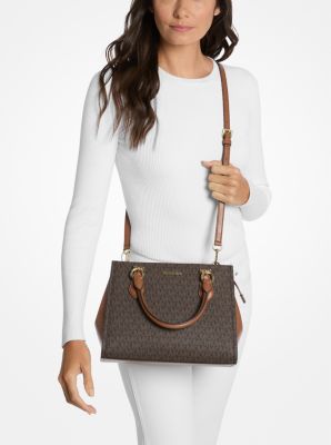Marilyn Medium Signature Logo Convertible Satchel - Image 7