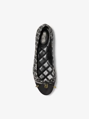 Melody Logo Jacquard Ballet Flat - Image 8