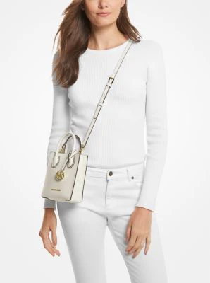 Mercer Extra-Small Pebbled Leather Crossbody Bag - Image 88
