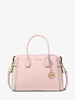 Mercer Medium Color-Block Belted Satchel - Image 10