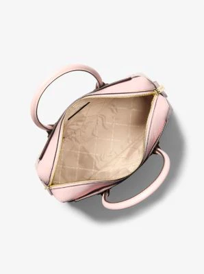 Mercer Medium Color-Block Belted Satchel - Image 11