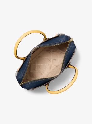 Mercer Medium Color-Block Belted Satchel - Image 20