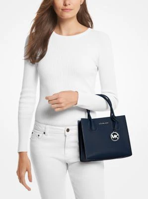 Mercer Medium Pebbled Leather Crossbody Bag - Image 12