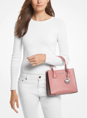 Mercer Medium Pebbled Leather Crossbody Bag - Image 4