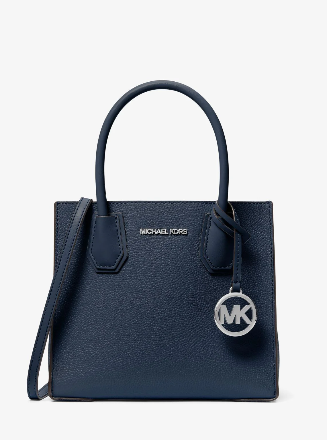 Mercer Medium Pebbled Leather Crossbody Bag - Image 9