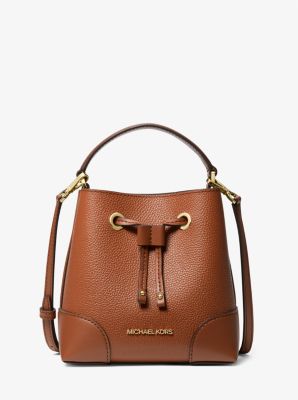 Mercer Small Pebbled Leather Bucket Bag - Image 2