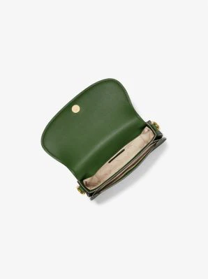 Mila Small Leather Shoulder Bag - Image 17