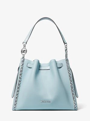 Mina Large Chain Shoulder Bag - Image 11