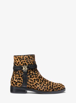 Mindy Leopard Print Calf Hair Boot - Image 3
