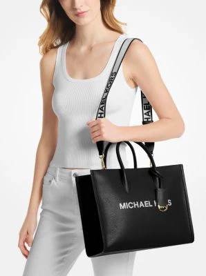 Mirella Medium Pebbled Leather Tote Bag - Image 16