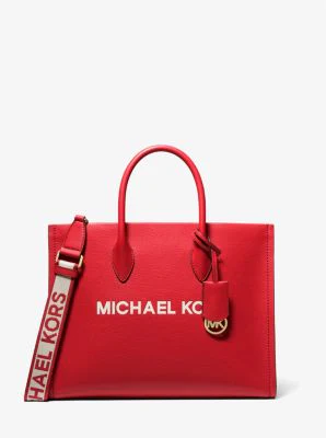 Mirella Medium Pebbled Leather Tote Bag - Image 2