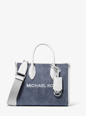 Mirella Small Denim Crossbody Bag - Image 2