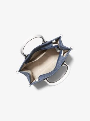 Mirella Small Denim Crossbody Bag - Image 3