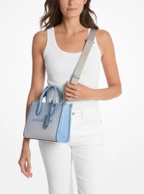 Mirella Small Ombré Signature Logo Crossbody Bag - Image 9