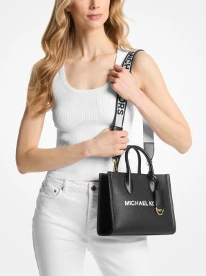 Mirella Small Pebbled Leather Crossbody Bag - Image 4