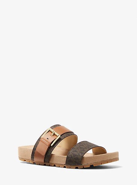 Mylah Logo and Leather Sandal - Image 5